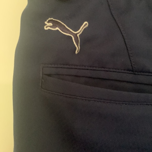 Mens Navy Puma golf pants - Picture 2 of 7